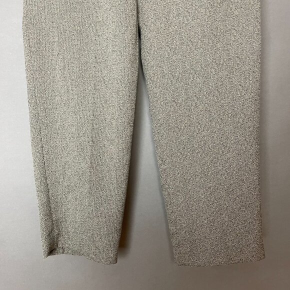 Vintage Larry Levine Slacks Women High Waisted Trousers Woven Office Retro Style - Picture 5 of 14